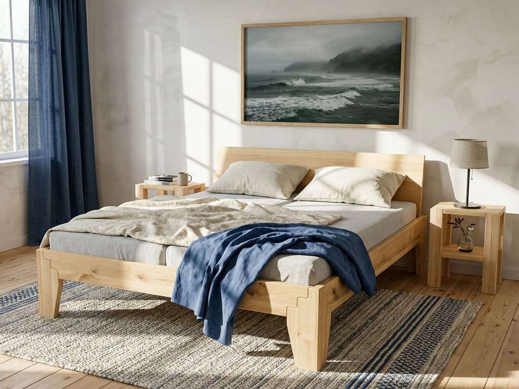 Fertiges Schlafzimmer